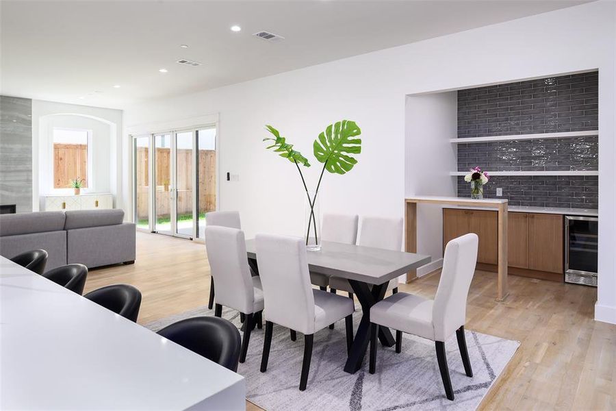 Furnished interior view inside a new home in , University Park (Image 11).