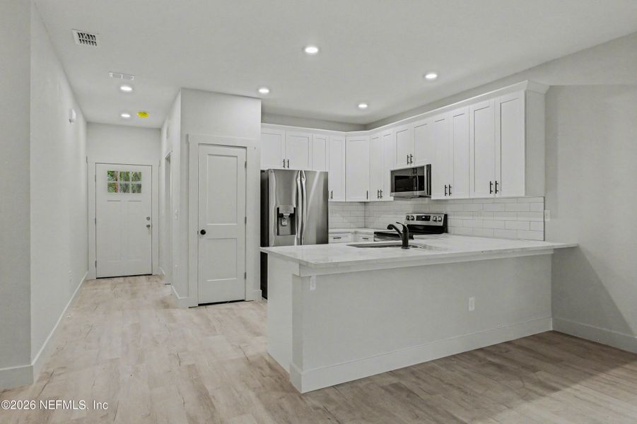 Furnished interior view inside a new home in , Jacksonville (Image 7).