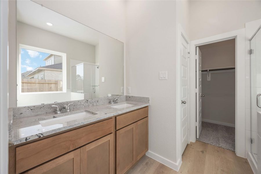 Furnished interior view inside a new home in Splendora Fields, Splendora (Image 9).