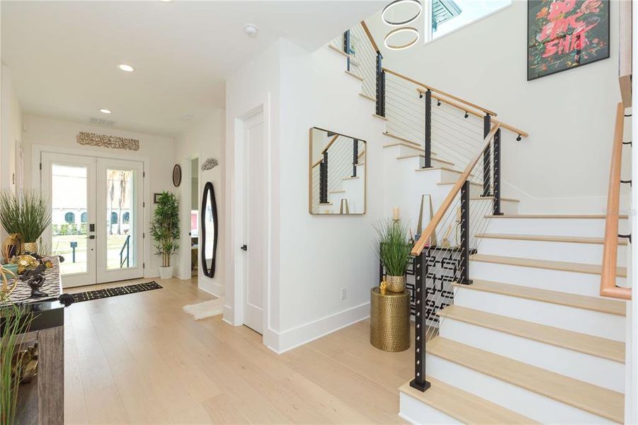 Furnished interior view inside a new home in , Tampa (Image 19).