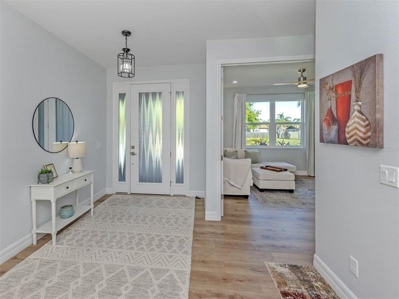 Furnished interior view inside a new home in , Venice (Image 13).