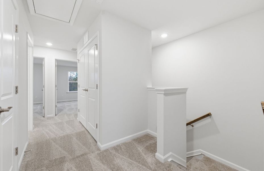 Spacious, unfurnished interior of a new home in McConnell Ridge, McLeansville (Image 33).