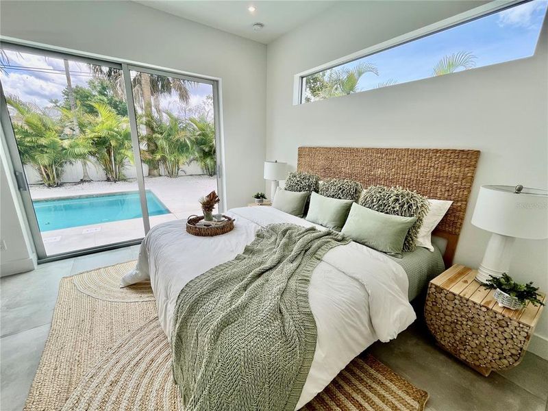 Furnished interior view inside a new home in , Sarasota (Image 36).