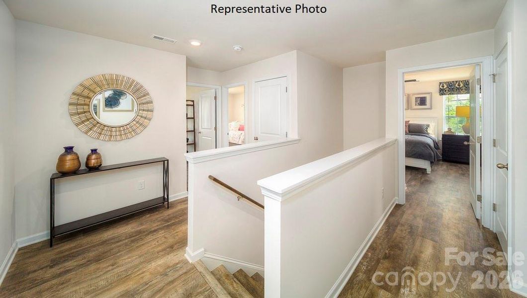 Furnished interior view inside a new home in The Hamptons at Hickory, Hickory (Image 14).