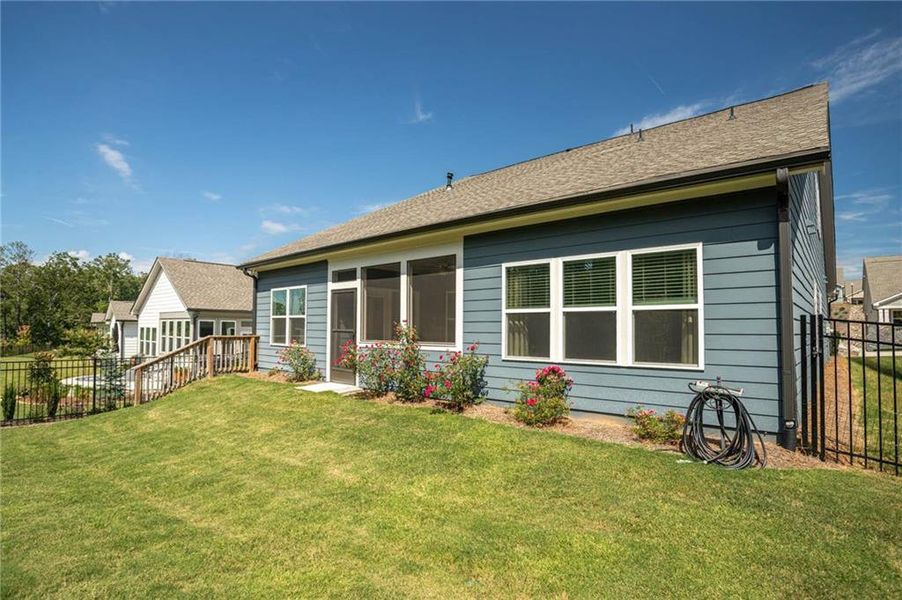 Front exterior of a new home in , Canton, GA, highlighting curb appeal (Image 25).