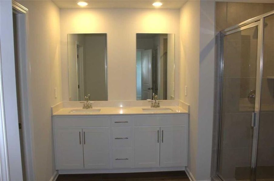 Furnished interior view inside a new home in Avalon - Reserve Series, Conyers (Image 2).