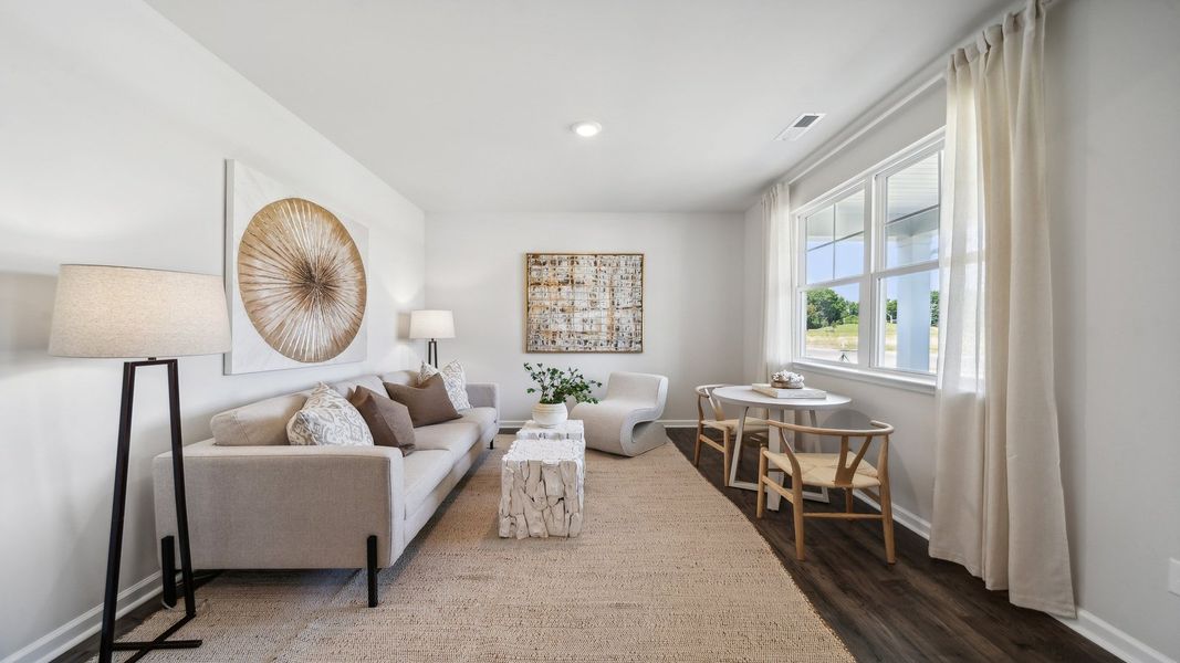 Representative furnished interior of a home built from the Hayden by D.R. Horton in Tooley Harbor, Elizabeth City (Image 18).