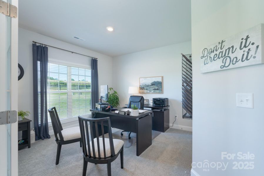 Furnished interior view inside a new home in Swann Hills, Statesville (Image 12).