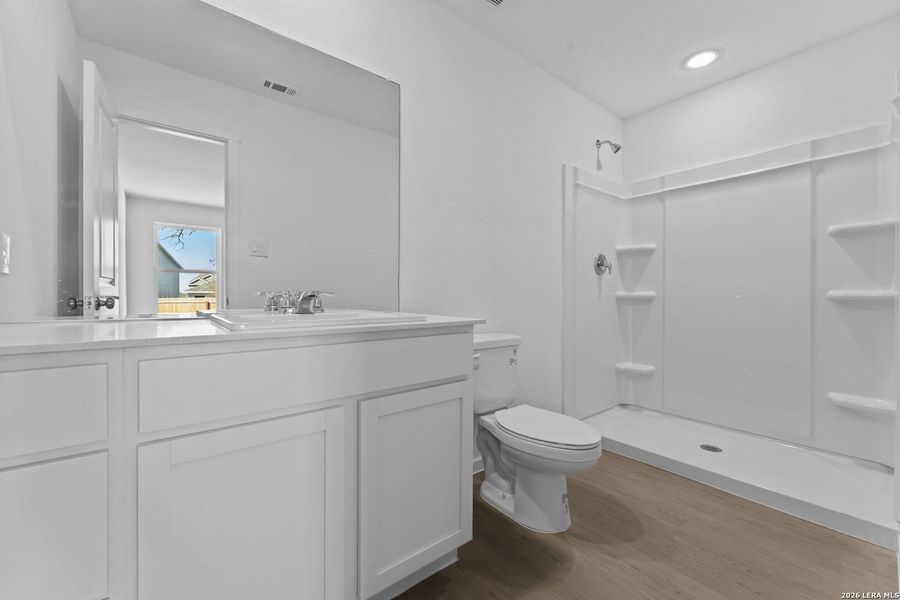 Furnished interior view inside a new home in Friendship Oaks, Fredericksburg (Image 7). Furnished interior view inside a new home in Friendship Oaks, Fredericksburg (Image 7).