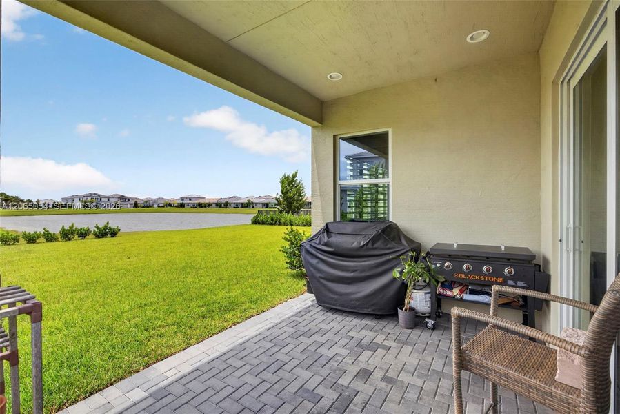 Exterior details and patio area of a home in , Westlake (Image 28).