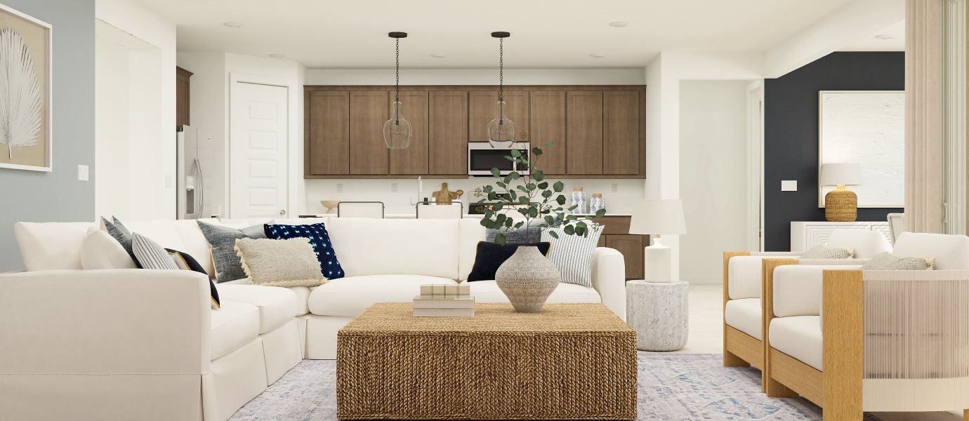 Summit great room interior