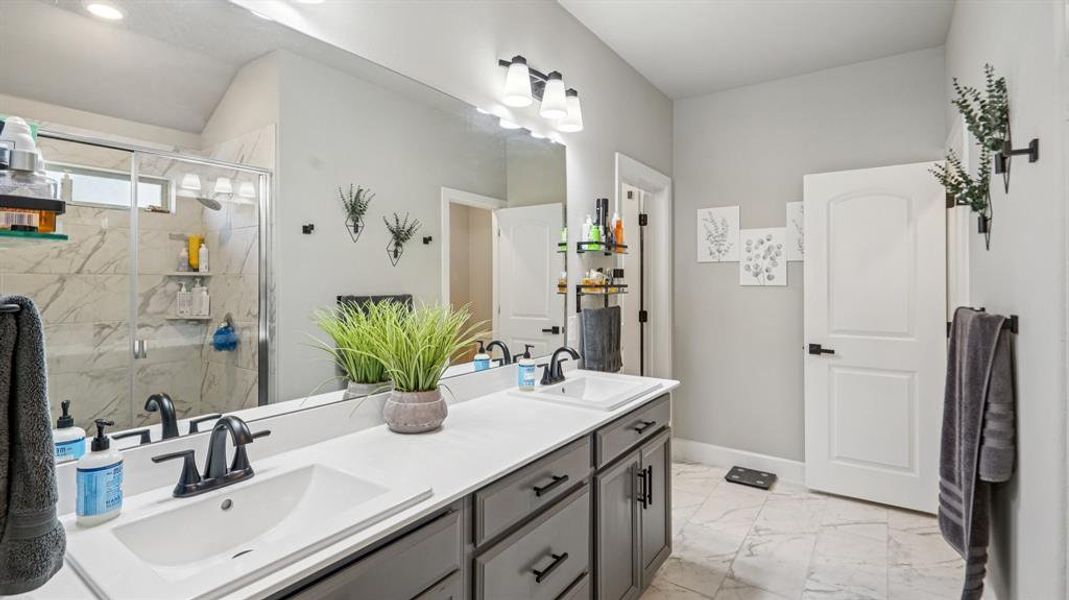 Furnished interior view inside a new home in Sycamore Cove, Hickory Creek (Image 36).