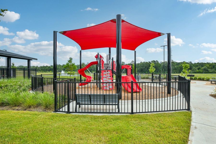 Community amenities in Spring Creek Trails, Magnolia (Image 22). Community amenities in Spring Creek Trails, Magnolia (Image 22).