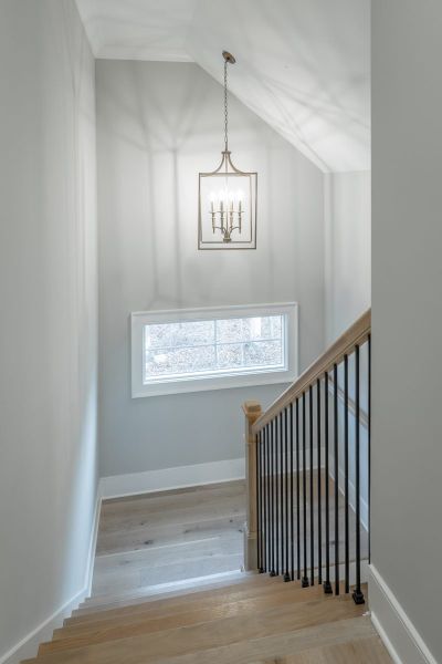 Representative unfurnished interior of a home built from the Carolina A by Riverstone Construction, LLC in Jasper Highlands, Guild (Image 46).