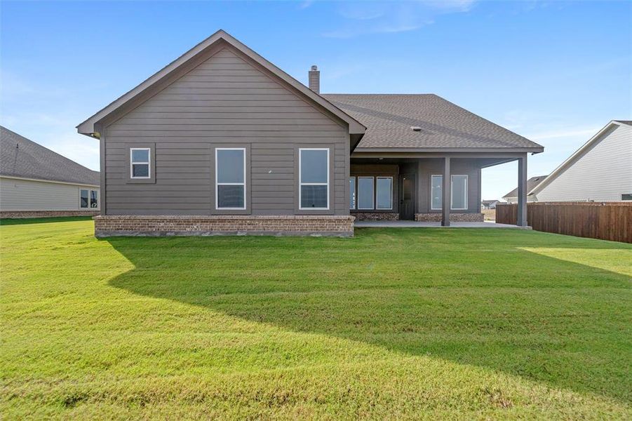 Exterior details and patio area of a home in Fairview Meadows, New Fairview (Image 22). Exterior details and patio area of a home in Fairview Meadows, New Fairview (Image 22).