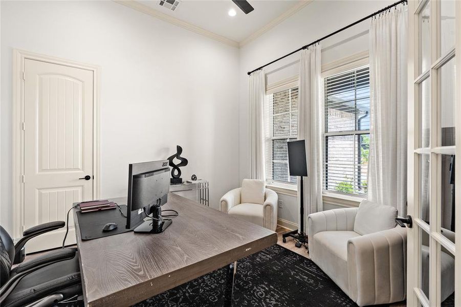 Furnished interior view inside a new home in , Woodway (Image 7).