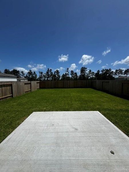 Exterior details and patio area of a home in Townsend Reserve, Splendora (Image 3). Exterior details and patio area of a home in Townsend Reserve, Splendora (Image 3).