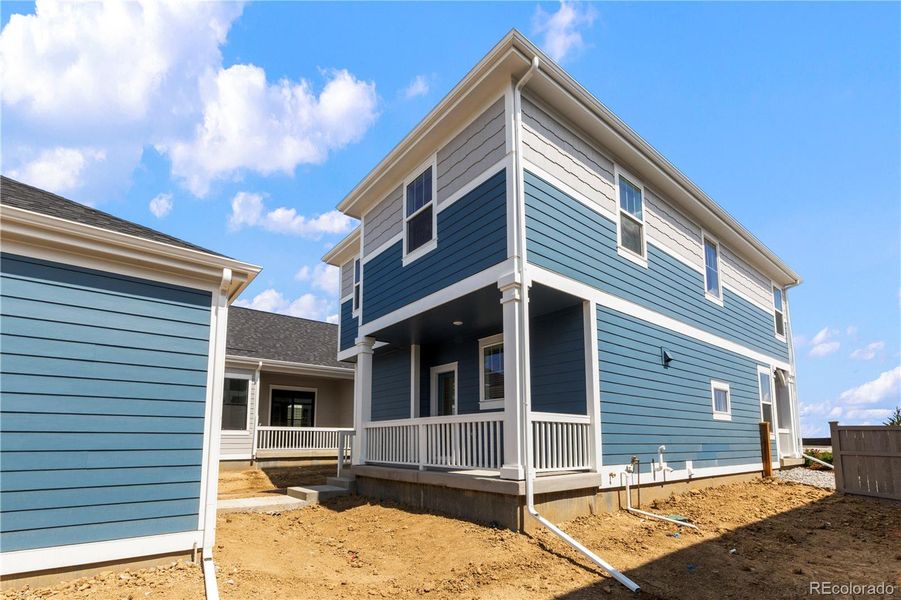 Exterior details and patio area of a home in Westerly, Erie (Image 18).