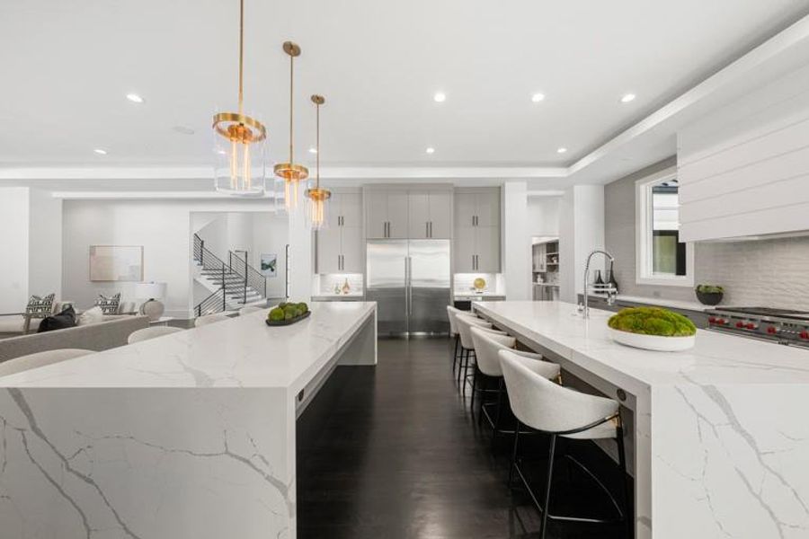 Furnished interior view inside a new home in , Sandy Springs (Image 17).