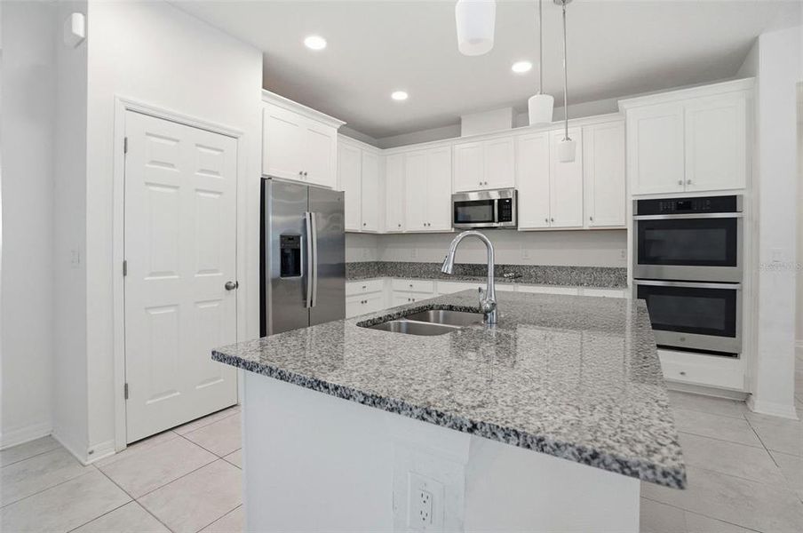 Furnished interior view inside a new home in Hilltop Point, Dade City (Image 6). Furnished interior view inside a new home in Hilltop Point, Dade City (Image 6).