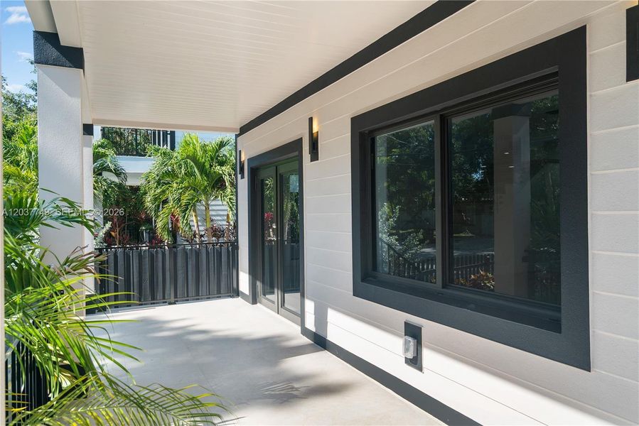Exterior details and patio area of a home in , Key Largo (Image 22).