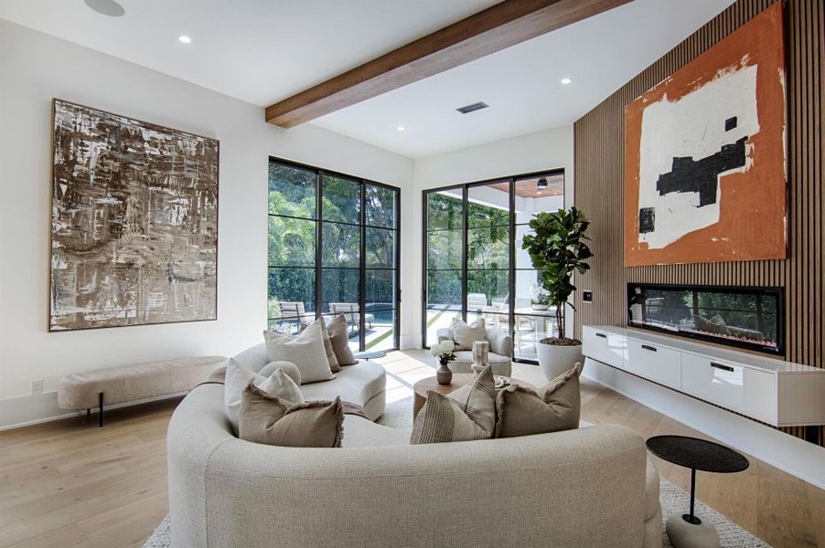 Furnished interior view inside a new home in , Wellington (Image 16).