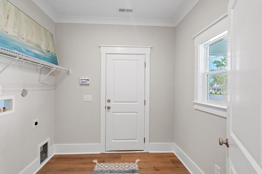 Representative unfurnished interior of a home built from the Grantville by Bill Clark Homes in The Sanctuary at Sunset Beach, Sunset Beach (Image 24).