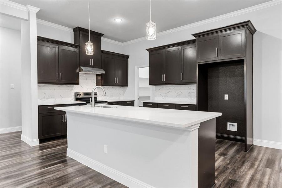 Furnished interior view inside a new home in , Greenville (Image 8).