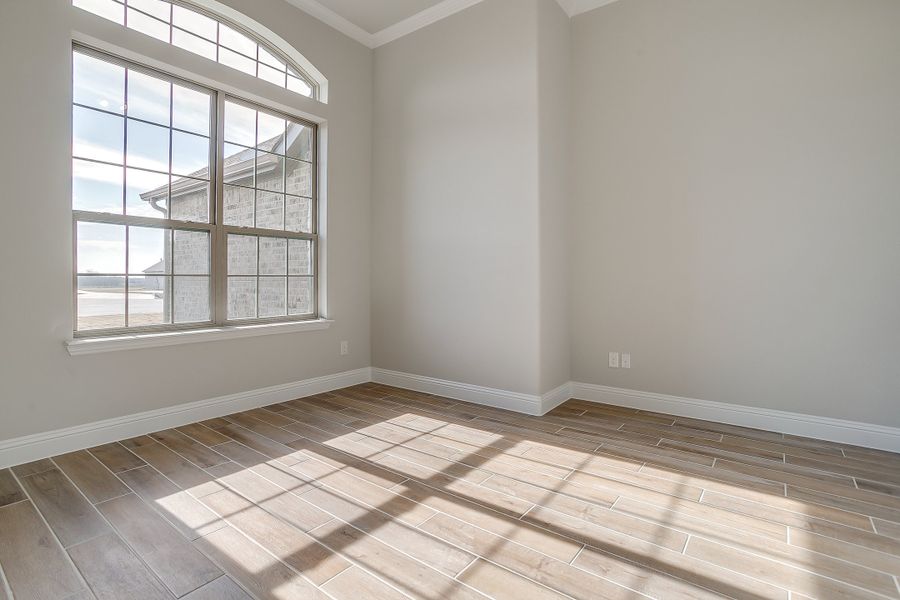 Spacious, unfurnished interior of a new home in Creekview Farms, Greenville (Image 22). Spacious, unfurnished interior of a new home in Creekview Farms, Greenville (Image 22).
