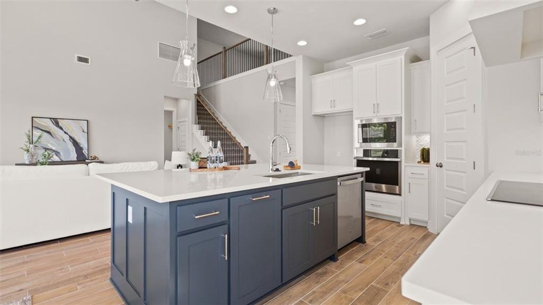 Furnished interior view inside a new home in Mandarin Grove, Palmetto (Image 13).
