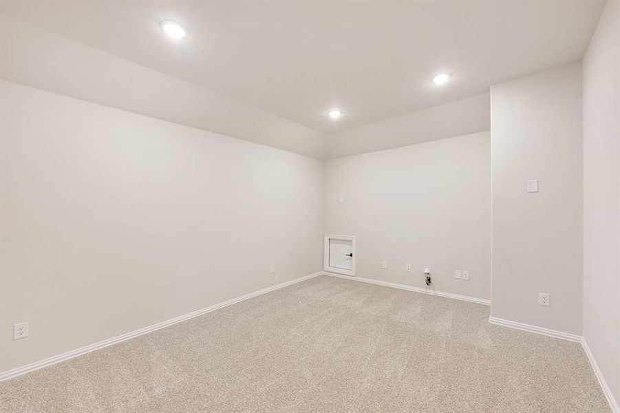 Spacious, unfurnished interior of a new home in Woodstone, Providence Village (Image 32). Spacious, unfurnished interior of a new home in Woodstone, Providence Village (Image 32).