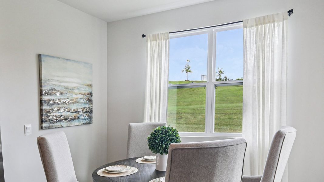 Furnished interior view inside a new home in The Parks, White House (Image 5).