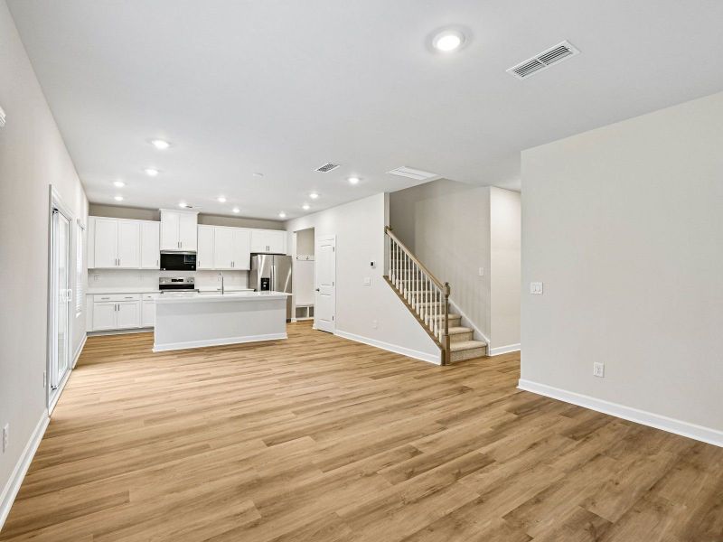 Spacious, unfurnished interior of a new home in Harper Landing, Stanley (Image 15). Spacious, unfurnished interior of a new home in Harper Landing, Stanley (Image 15).