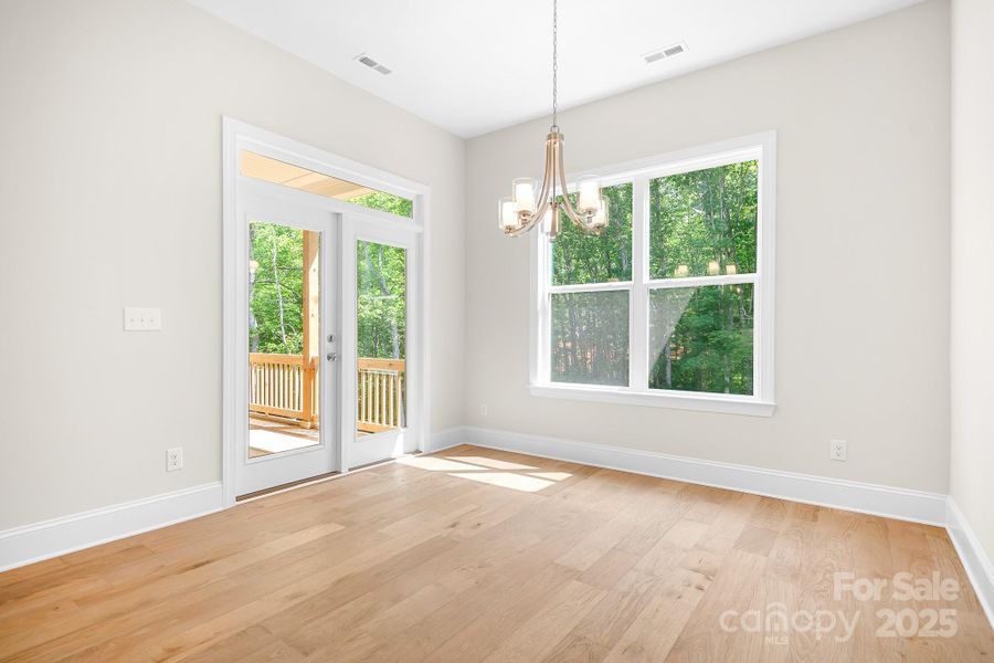 Spacious, unfurnished interior of a new home in Harbor Watch, Statesville (Image 15).