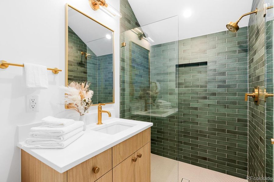 Furnished interior view inside a new home in , Louisville (Image 13).