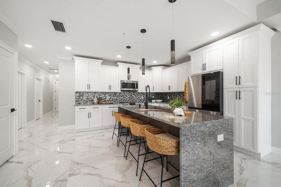 Furnished interior view inside a new home in , Clearwater Beach (Image 8).