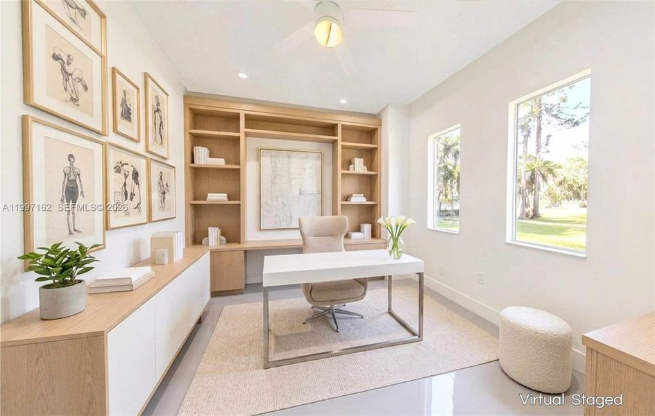 Furnished interior view inside a new home in , Naples (Image 11).