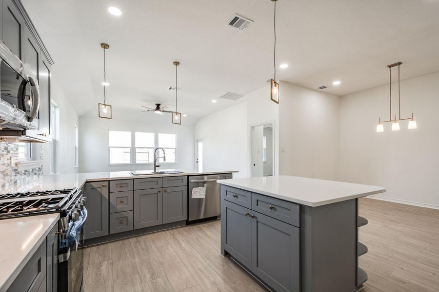 View four of kitchen also showing formal dining room View four of kitchen also showing formal dining room