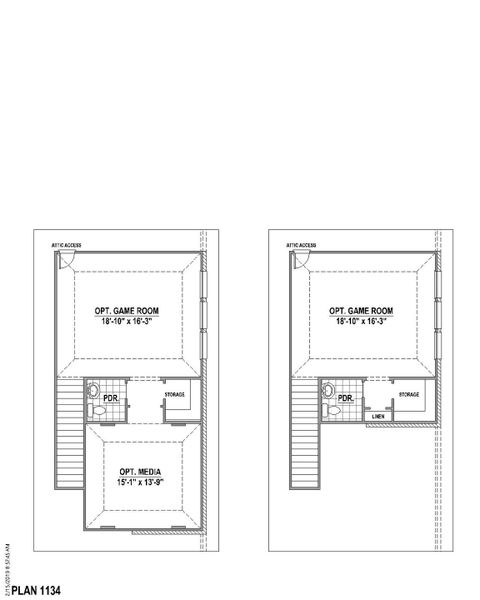 Plan 1134 Options 3 Plan 1134 Options 3