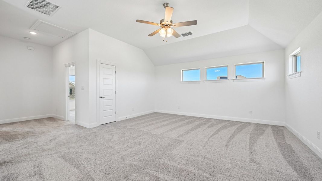 Furnished interior view inside a new home in Flora, Hutto (Image 28).