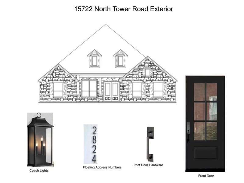 *Selections are subject to change at builder's discretion*