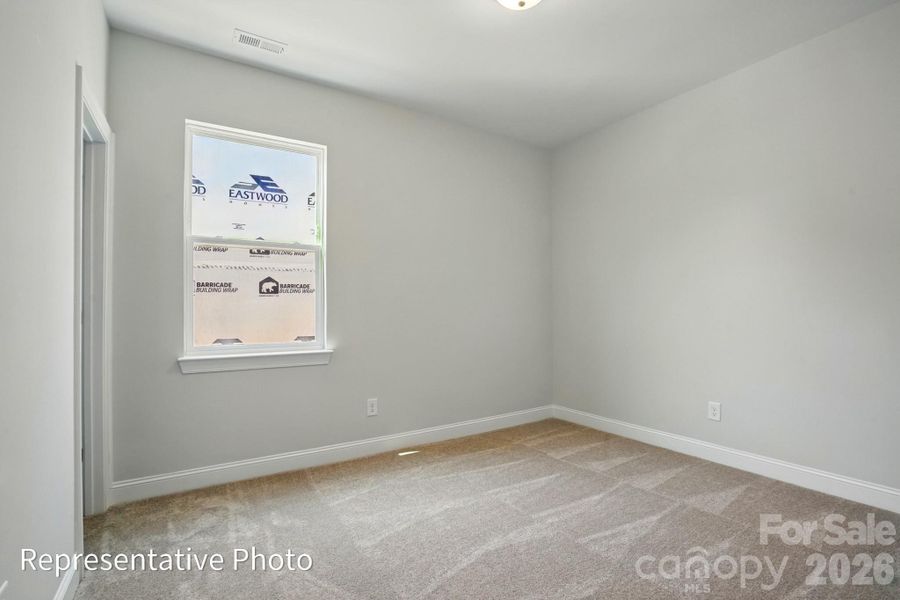 Spacious, unfurnished interior of a new home in Villas at Prestwick, Mooresville (Image 20). Spacious, unfurnished interior of a new home in Villas at Prestwick, Mooresville (Image 20).