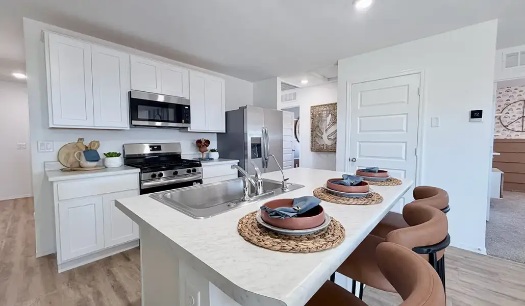 Representative furnished interior of a home built from the Ember - T30E by D.R. Horton in Red Rock Village, Red Rock (Image 10). Representative furnished interior of a home built from the Ember - T30E by D.R. Horton in Red Rock Village, Red Rock (Image 10).