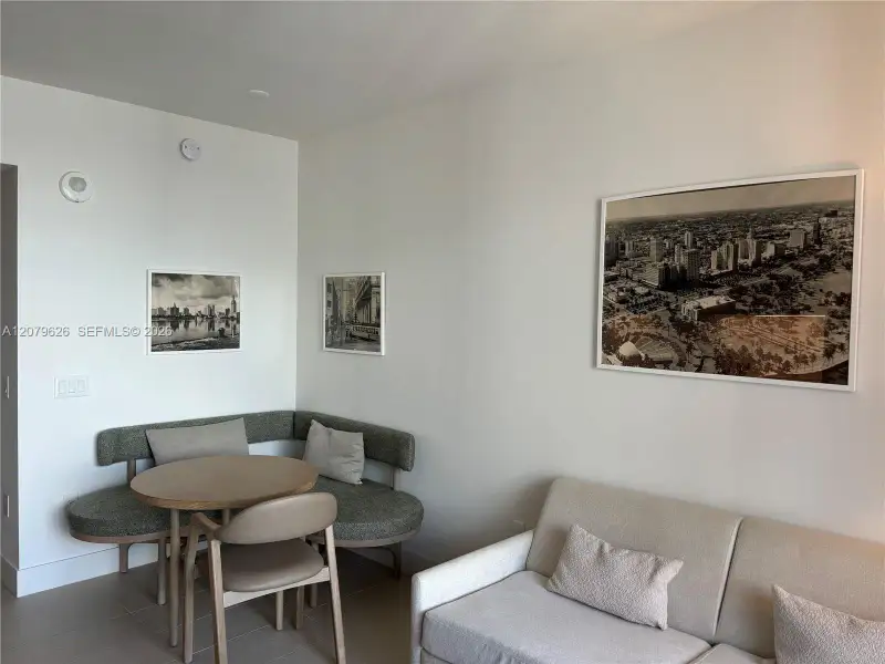Furnished interior view inside a new home in , Miami (Image 4).