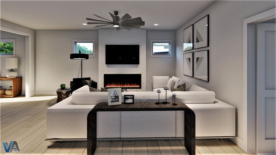 Representative furnished interior of a home built from the Redbud by McKee Homes in The Walk at East Village, Clayton (Image 8). Representative furnished interior of a home built from the Redbud by McKee Homes in The Walk at East Village, Clayton (Image 8).
