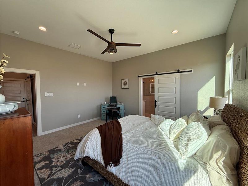 Furnished interior view inside a new home in , Weatherford (Image 24).