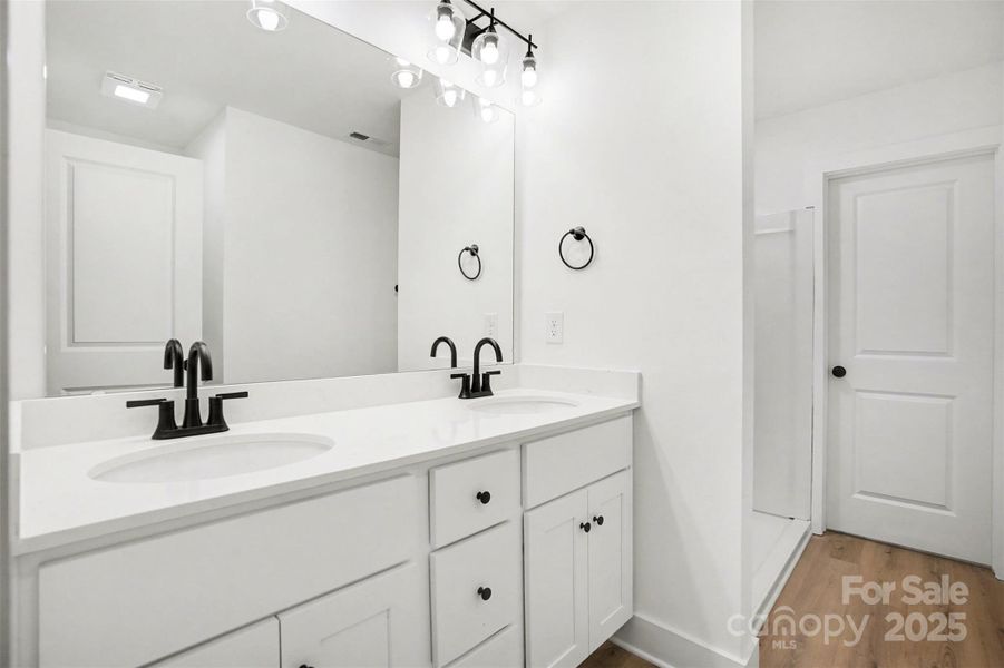 Furnished interior view inside a new home in , Monroe (Image 10).