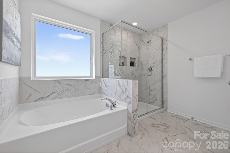 Furnished interior view inside a new home in Morrow Brook, Albemarle (Image 5).