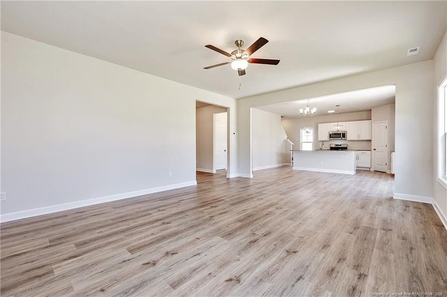 Great Room Is Open to the Kitchen