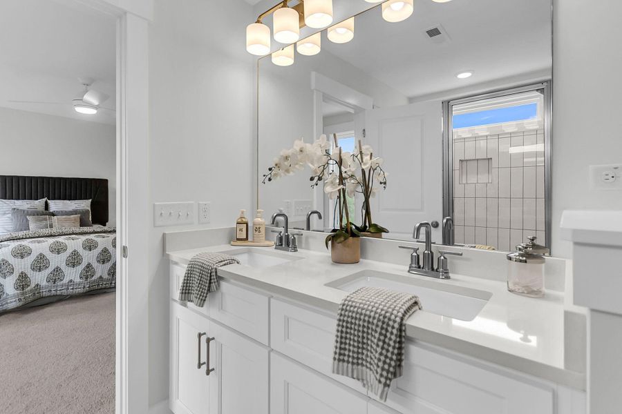 Furnished interior view inside a new home in , Charleston (Image 7).